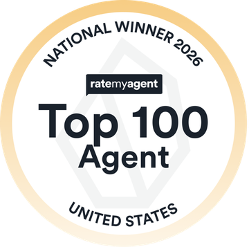 RateMyAgent 2026 Top 100 Agent, United States, National Winner