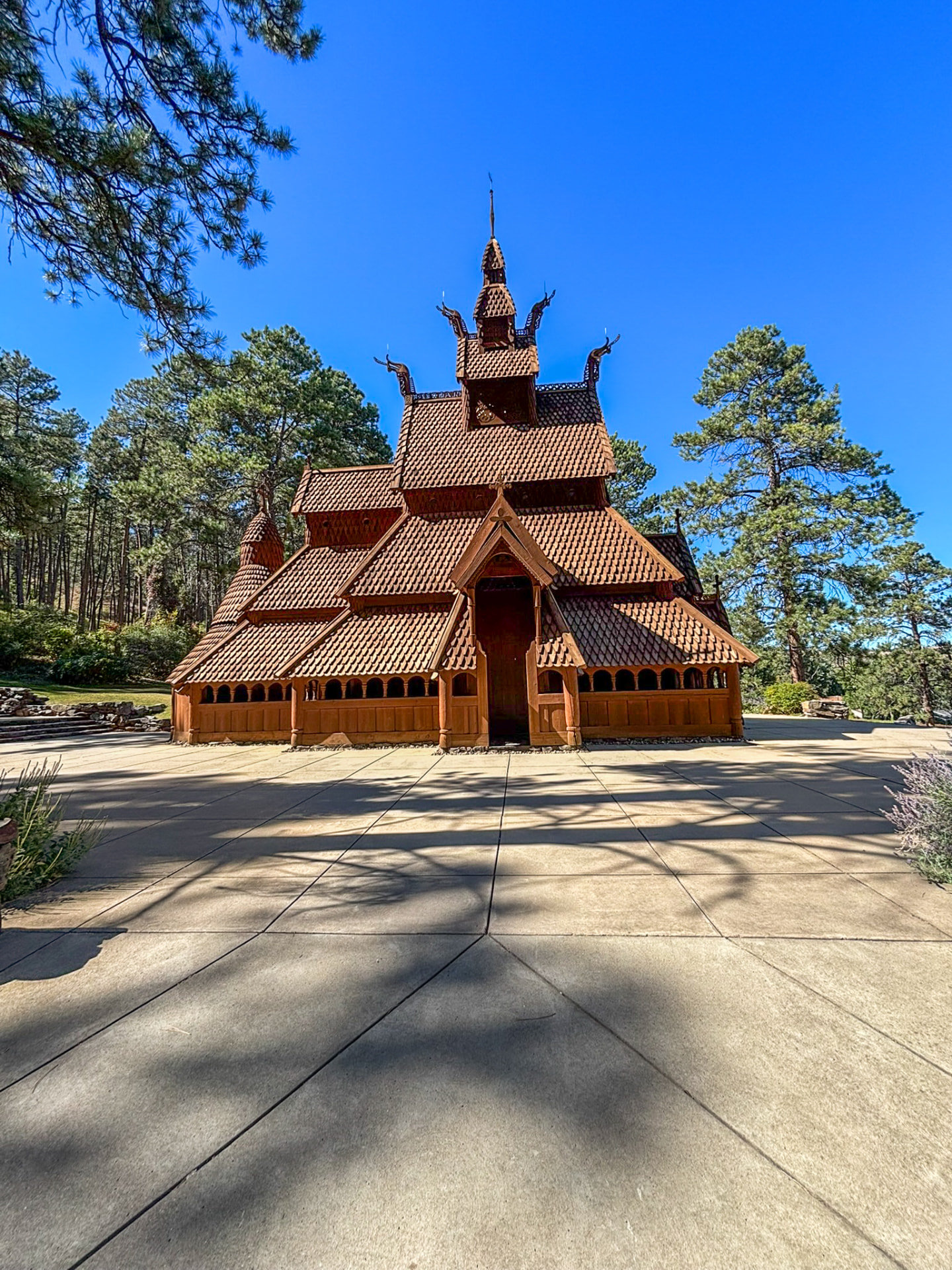 Chapel in the Hills stave church on Chapel Lane in west Rapid City